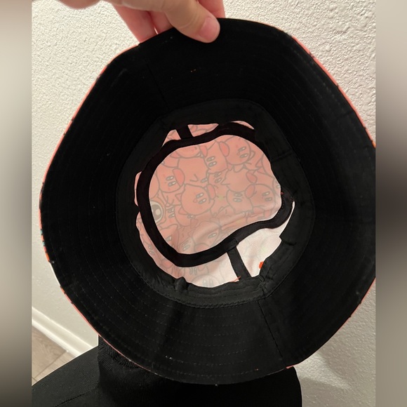 Mario brothers Kirby bucket hat, pink, unisex - Picture 5 of 9